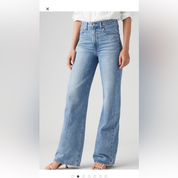 Levi’s ribcage wide leg jeans - Picture 4 of 8